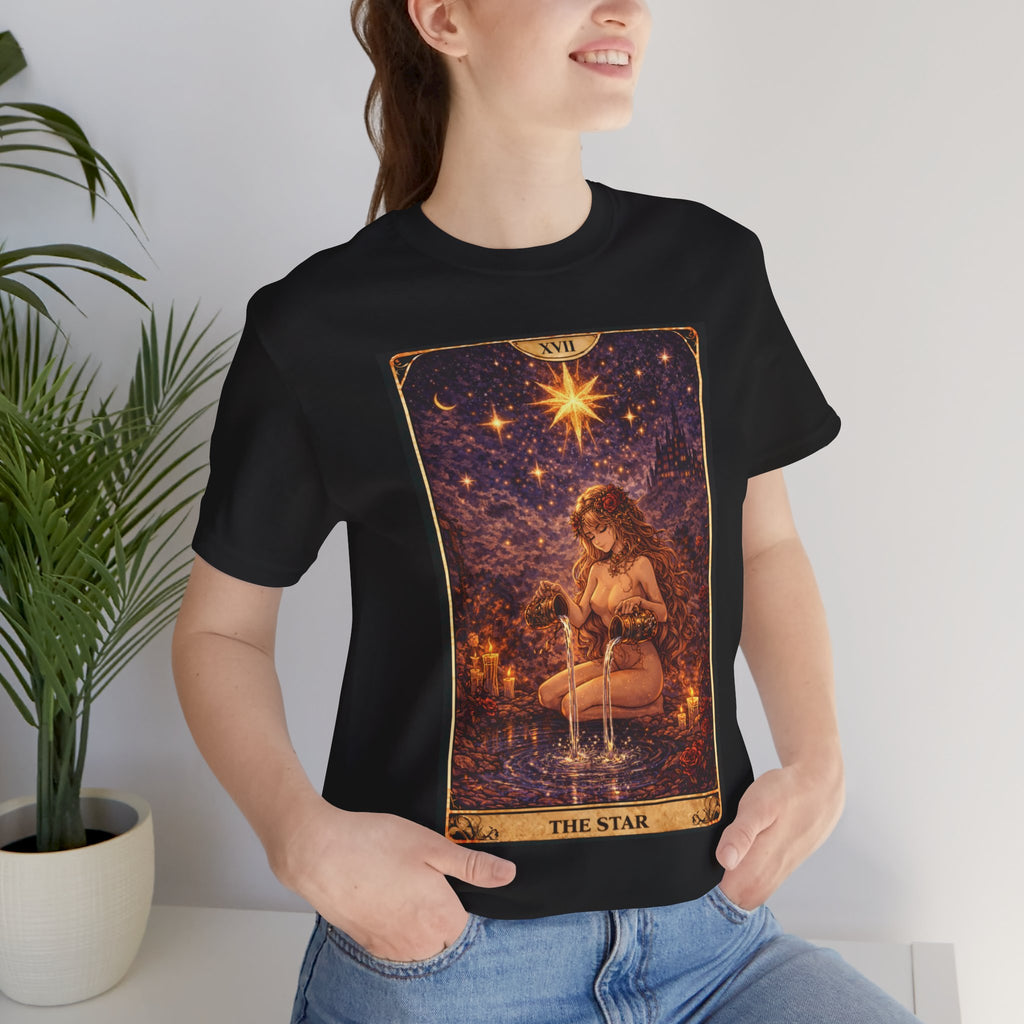 The star — Anime  tarot cards T-Shirt