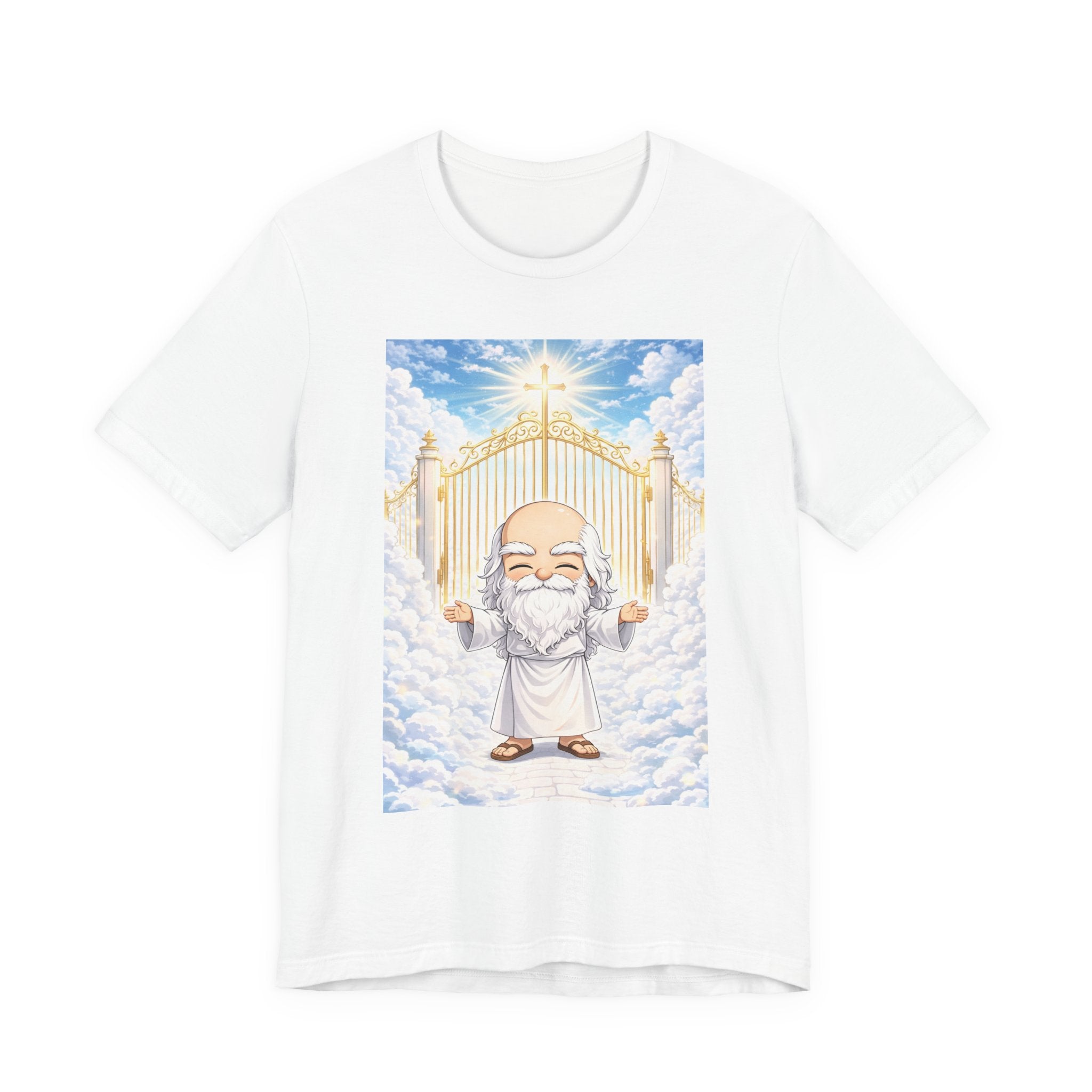 Anime Angel & Friend Graphic Tee — Cute Fantasy...