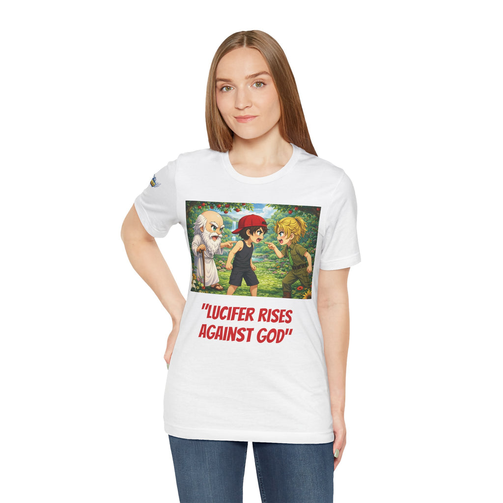 Anime Angel & Friend Graphic Tee — Cute Fantasy...