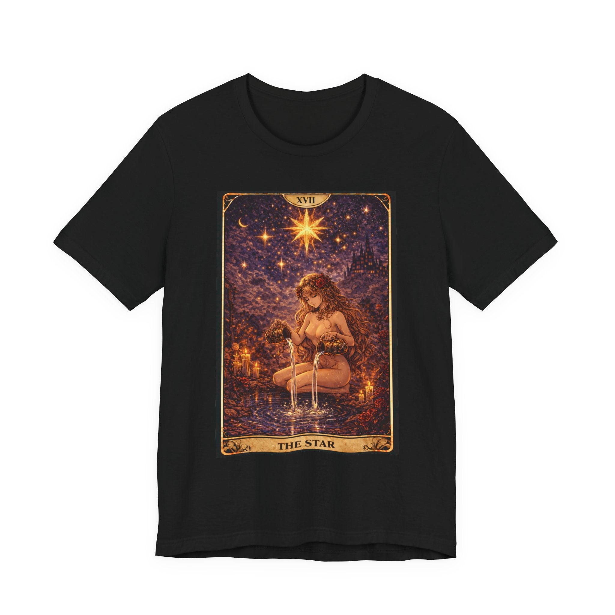 The star — Anime  tarot cards T-Shirt