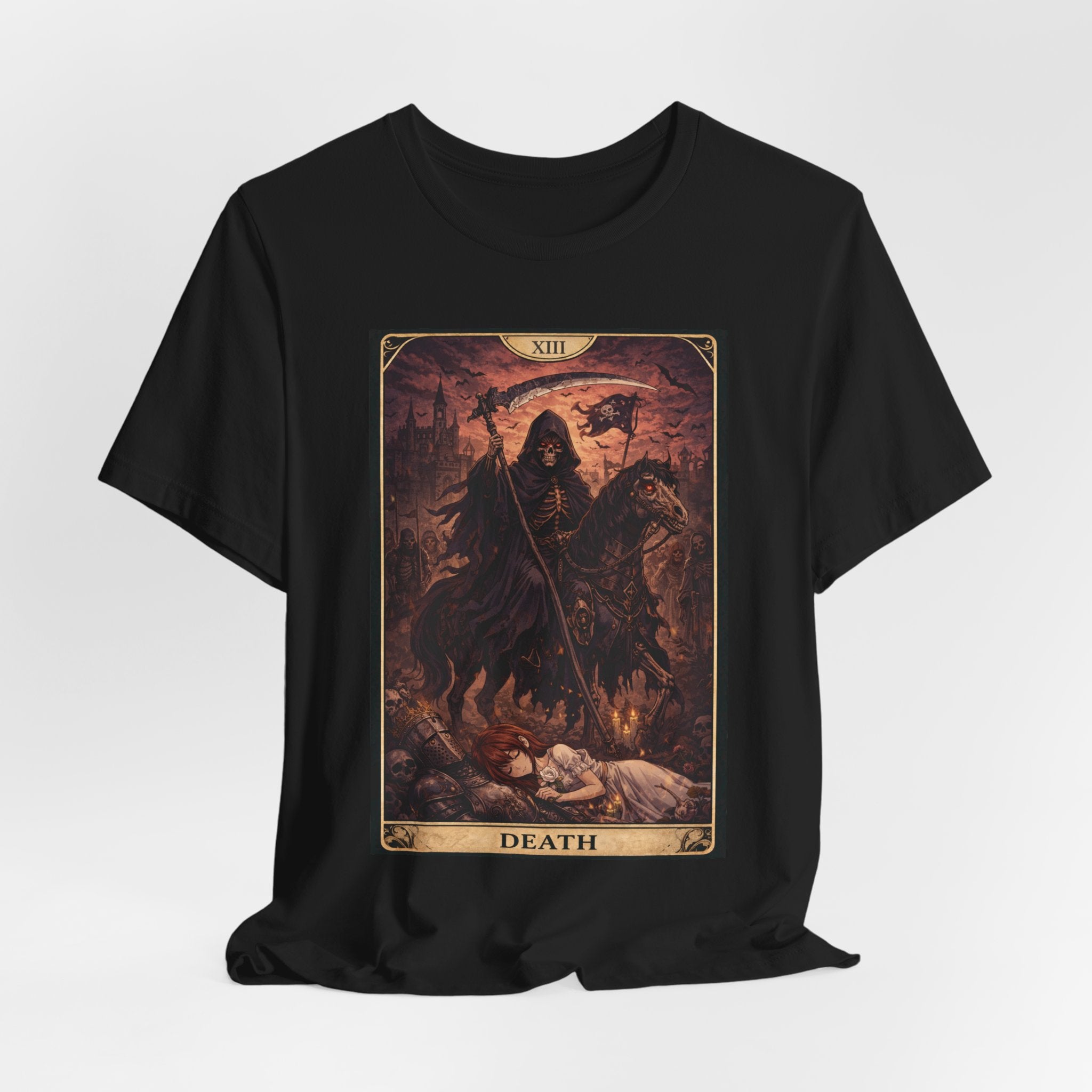 Death — Anime  tarot cards T-Shirt