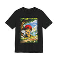 Anime Angel & Friend Graphic Tee — Cute Fantasy Illustration T-Shirt