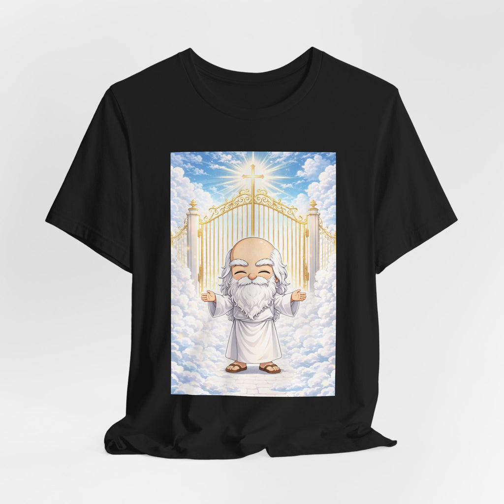 Anime Angel & Friend Graphic Tee — Cute Fantasy...
