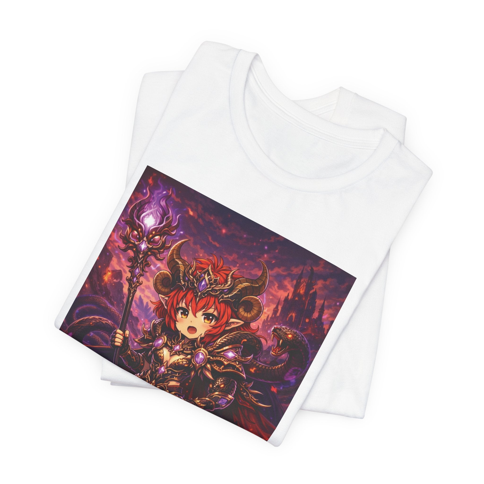 Anime Angel & Friend Graphic Tee — Cute Fantasy Illustration T-Shirt