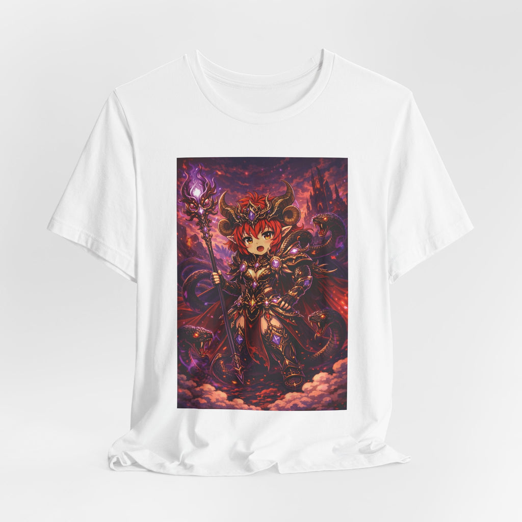 Anime Angel & Friend Graphic Tee — Cute Fantasy Illustration T-Shirt