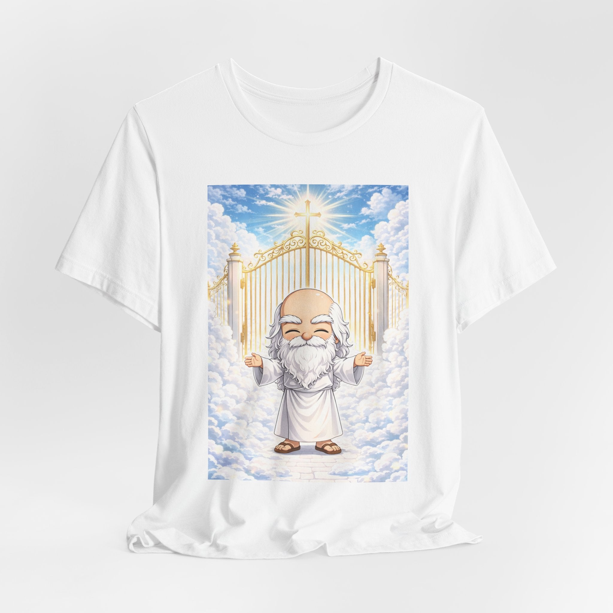 Anime Angel & Friend Graphic Tee — Cute Fantasy...