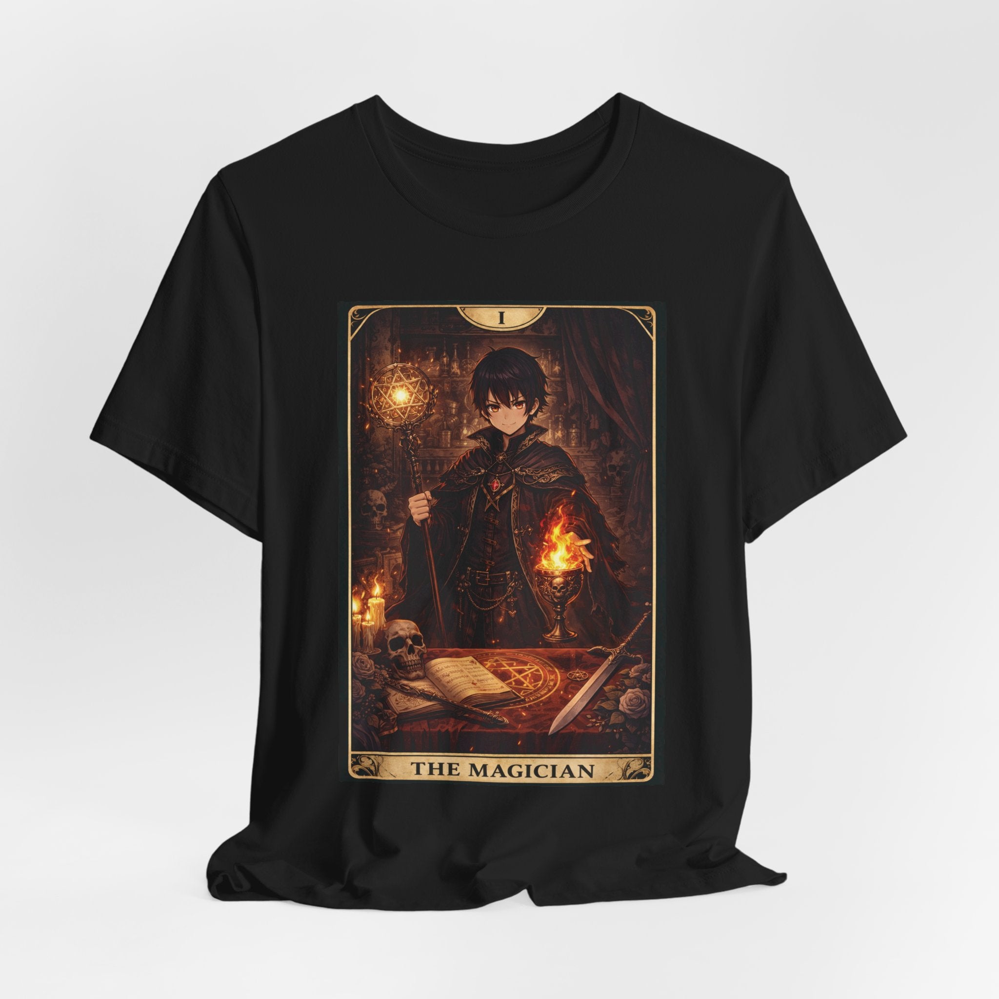 The Magician — Anime  tarot cards T-Shirt
