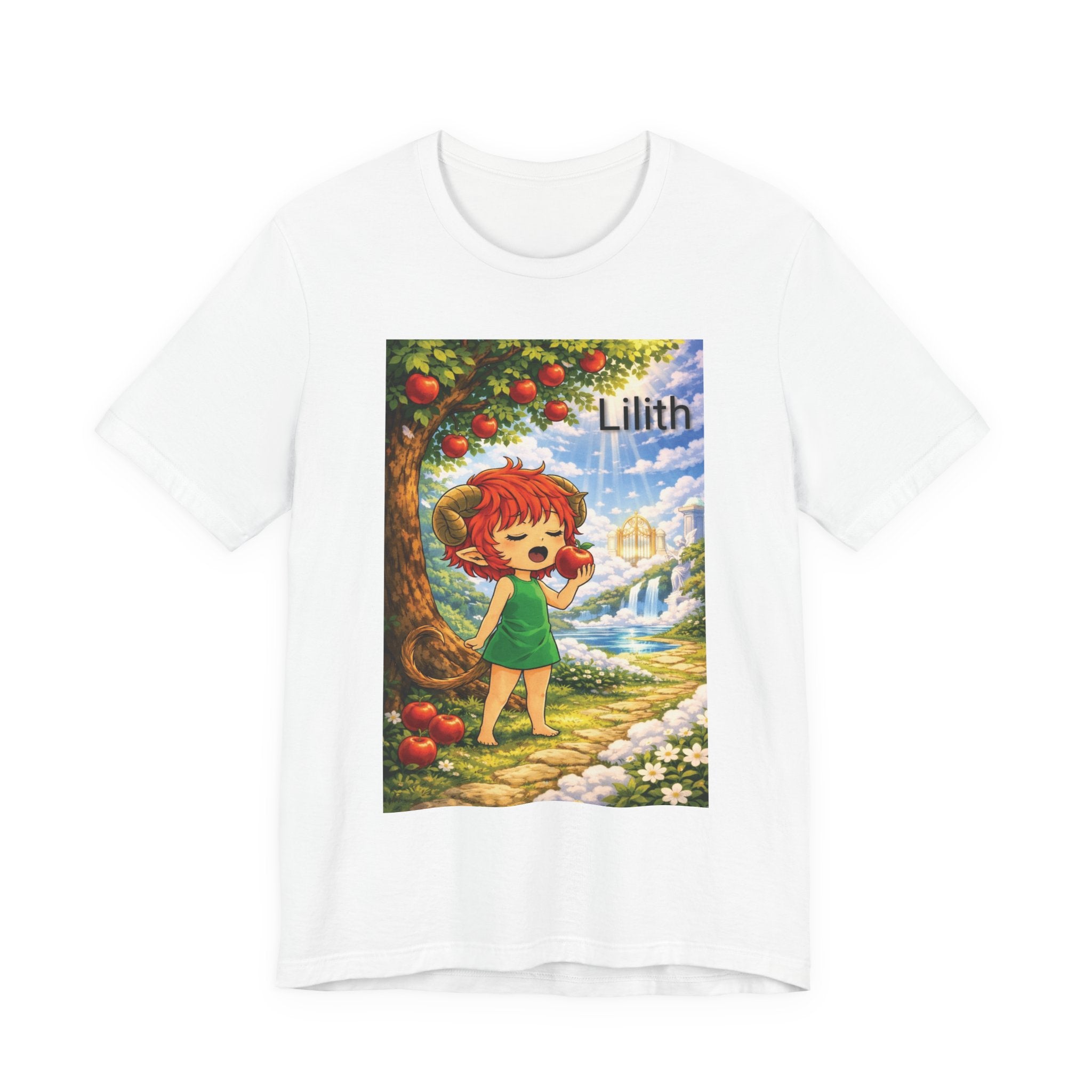 Anime Angel & Friend Graphic Tee — Cute Fantasy Illustration T-Shirt