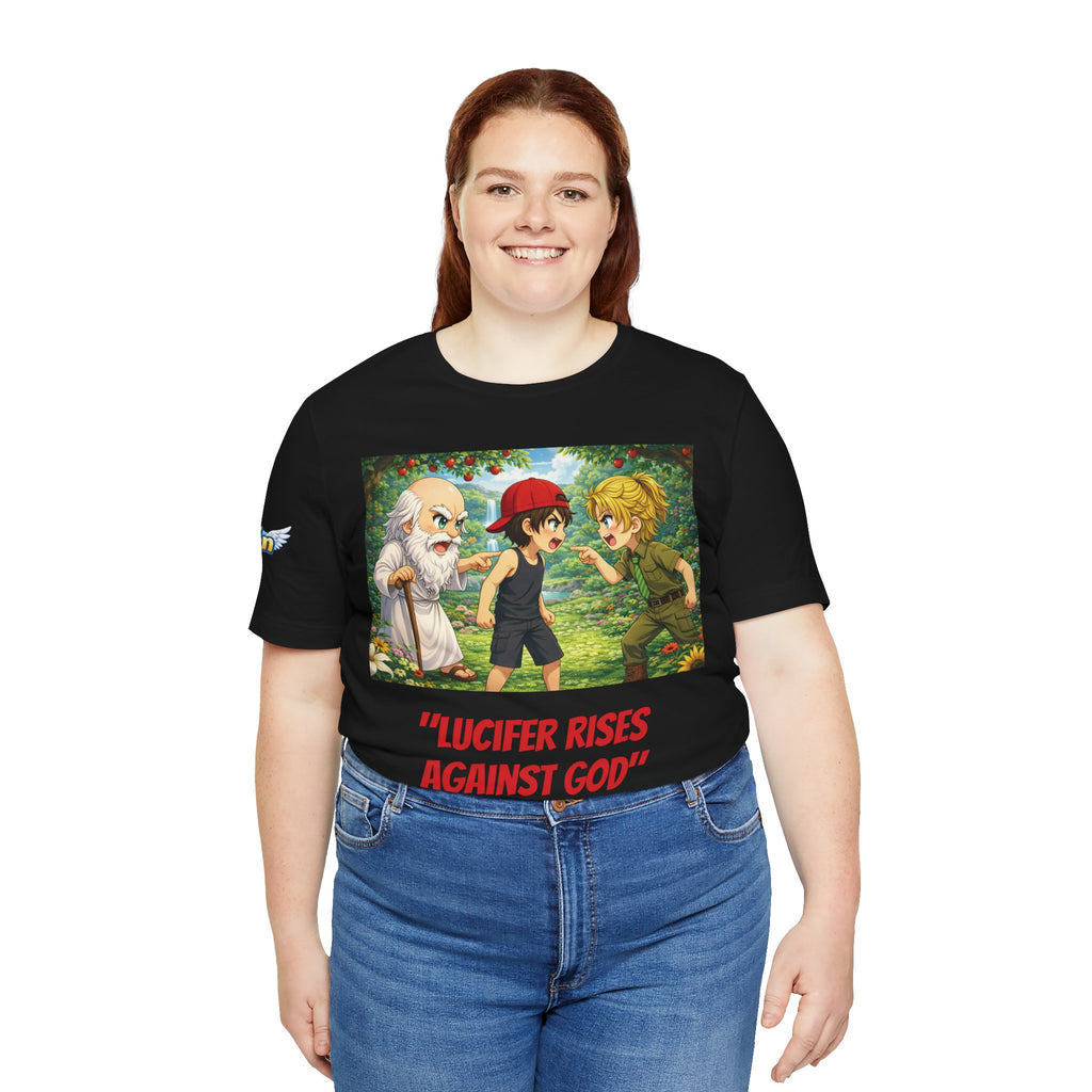 Anime Angel & Friend Graphic Tee — Cute Fantasy...
