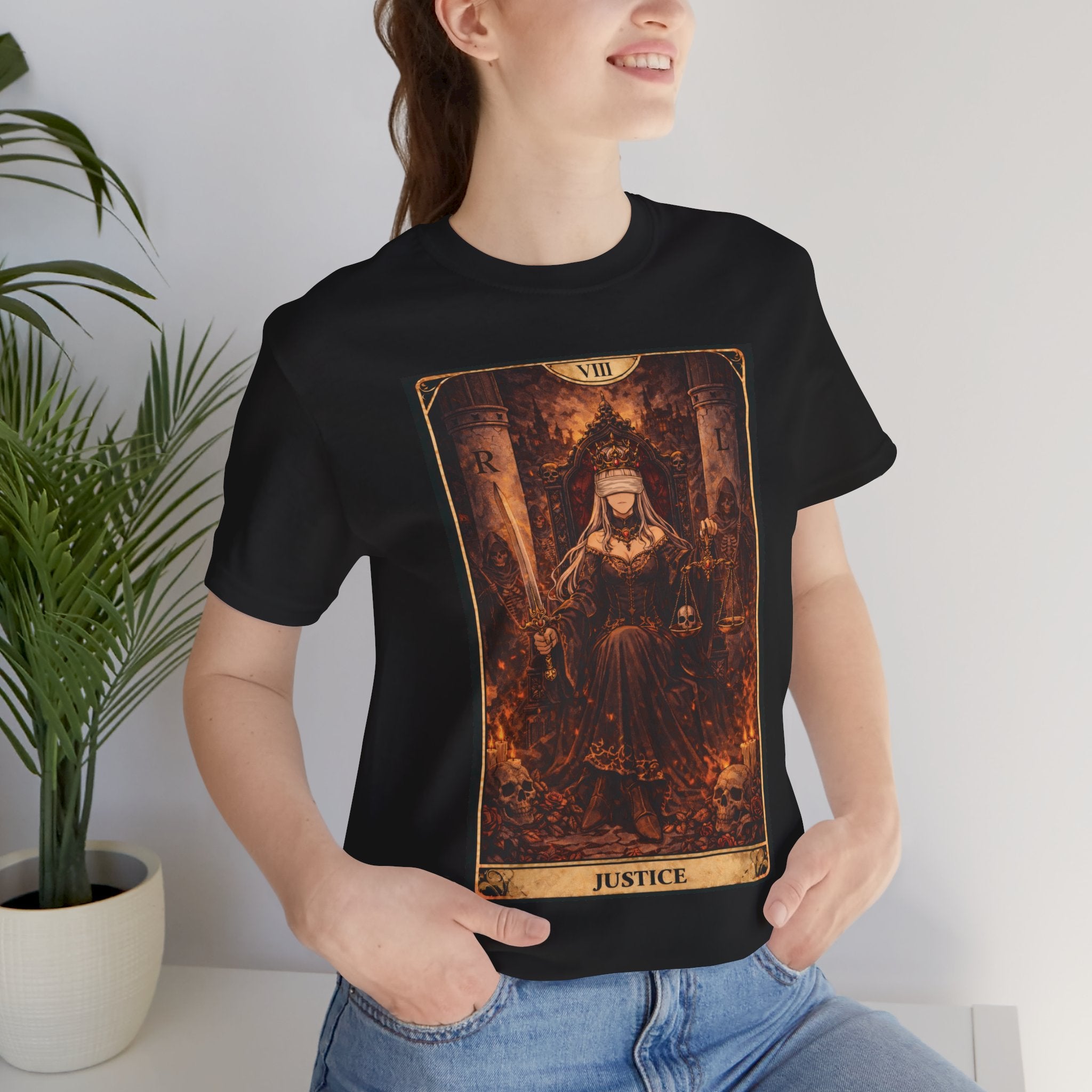 Justice — Anime  tarot cards T-Shirt