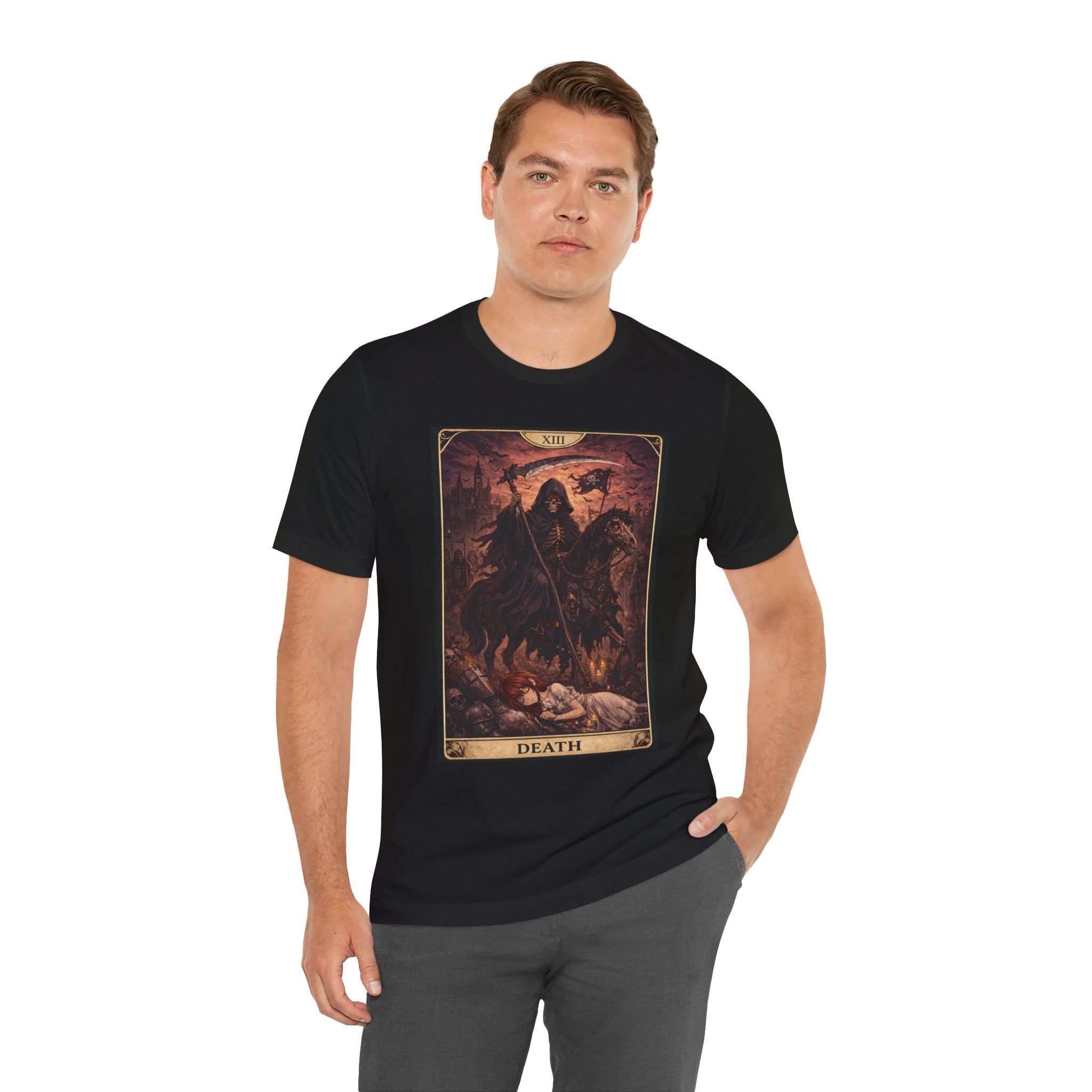 Death — Anime  tarot cards T-Shirt