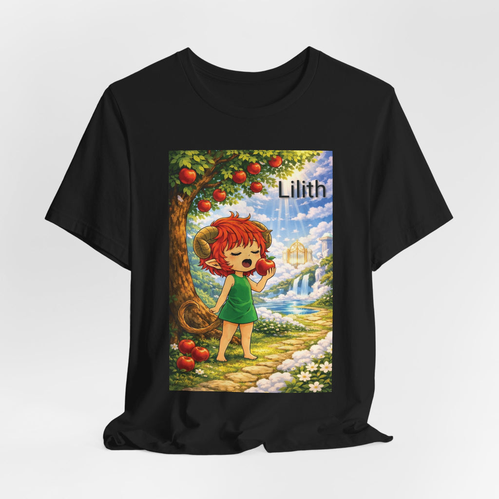 Anime Angel & Friend Graphic Tee — Cute Fantasy Illustration T-Shirt