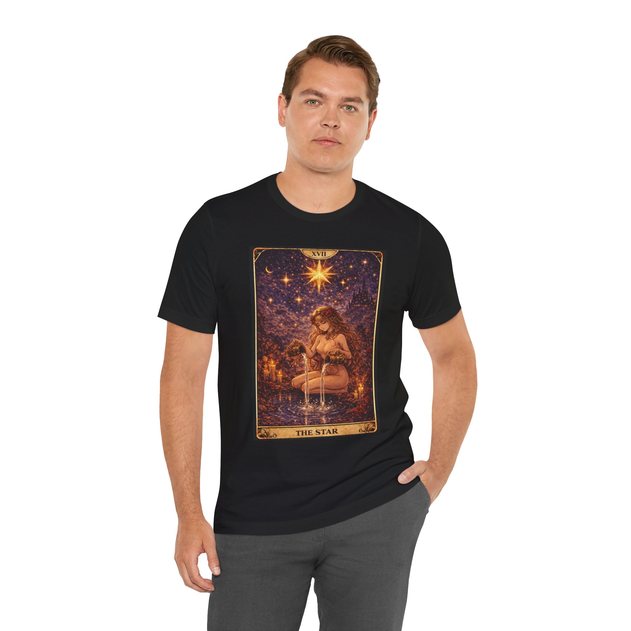 The star — Anime  tarot cards T-Shirt