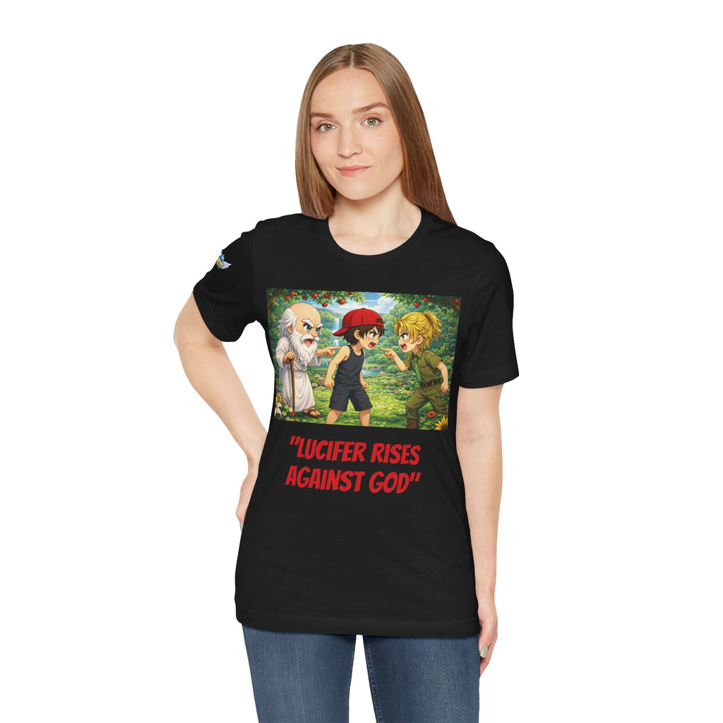 Anime Angel & Friend Graphic Tee — Cute Fantasy...