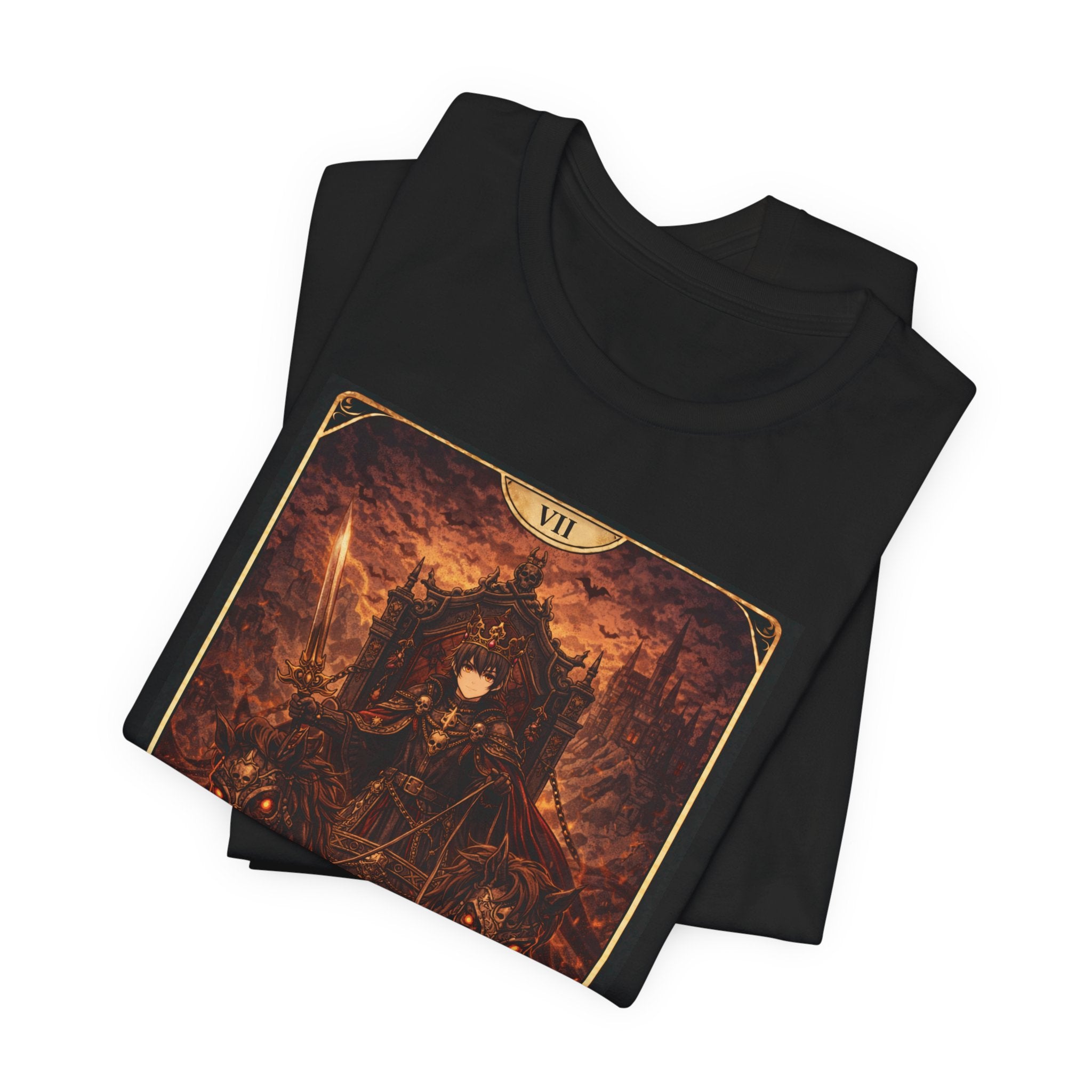 The Chariot — Anime  tarot cards T-Shirt