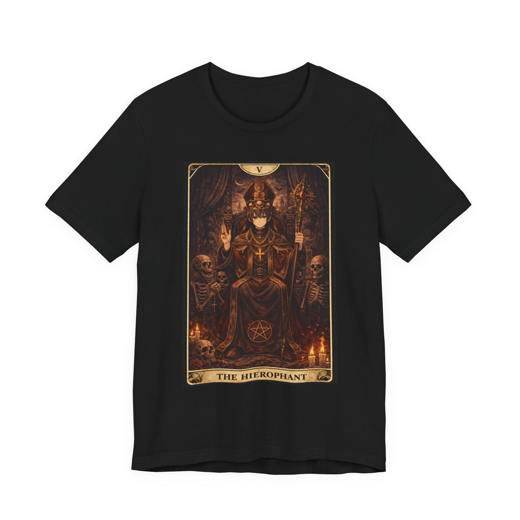 The Hierophant — Anime  tarot cards T-Shirt