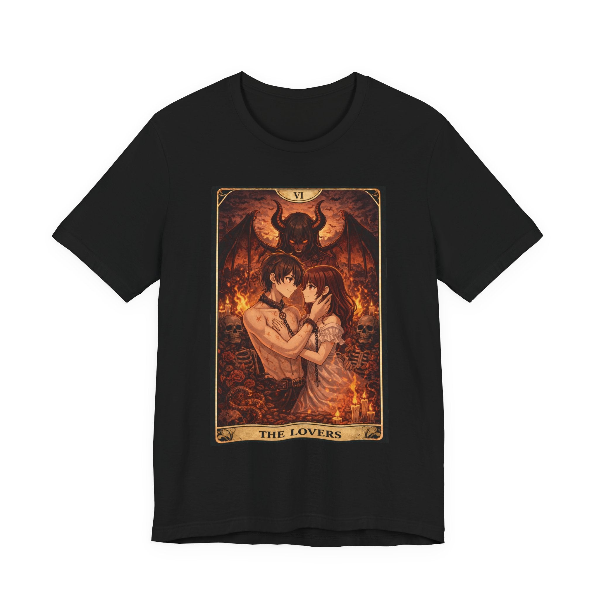 The Lovers — Anime  tarot cards T-Shirt
