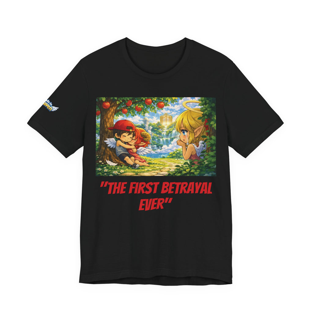 Anime Angel & Friend Graphic Tee — Cute Fantasy Illustration T-...