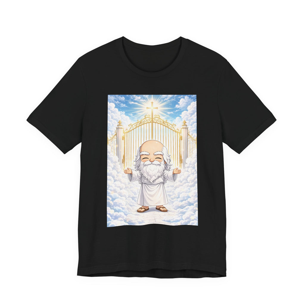 Anime Angel & Friend Graphic Tee — Cute Fantasy...