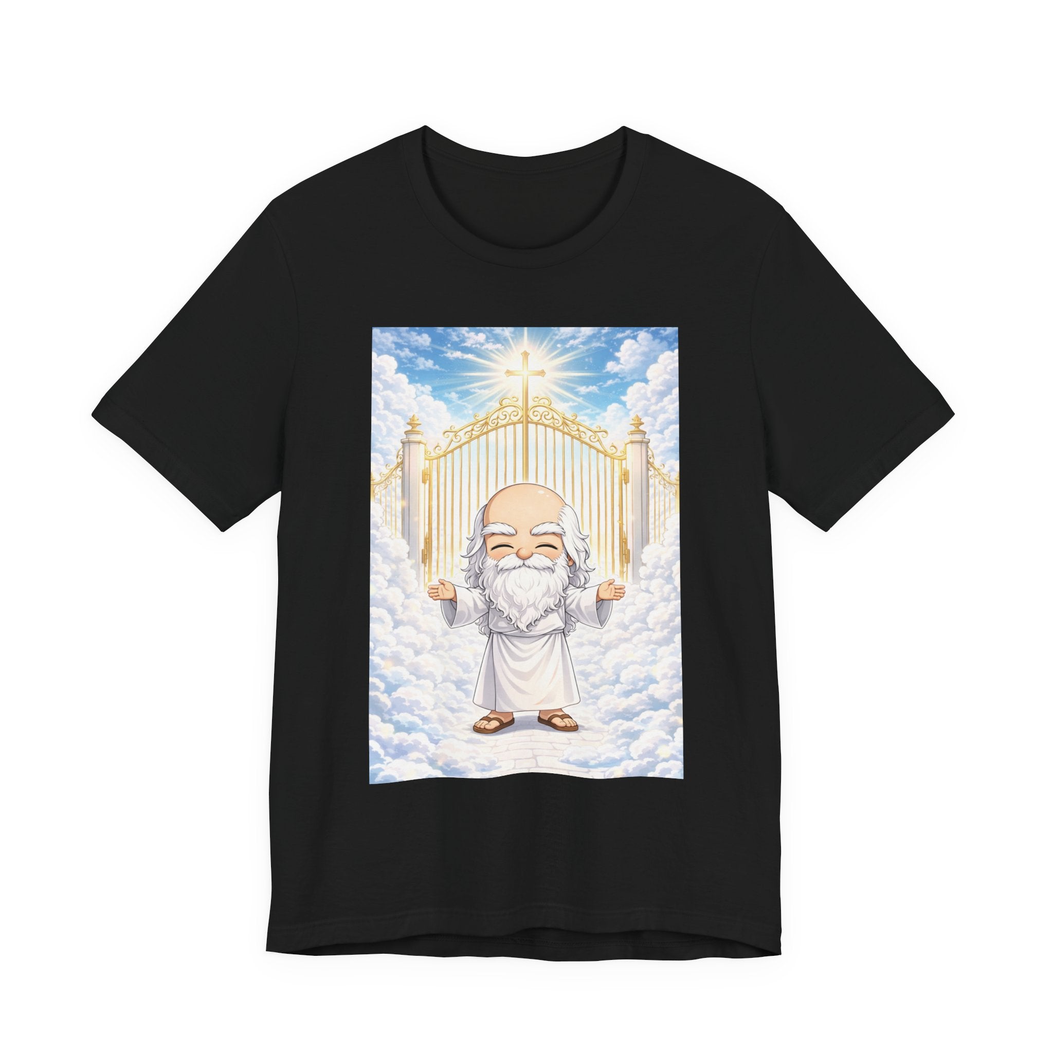 Anime Angel & Friend Graphic Tee — Cute Fantasy...
