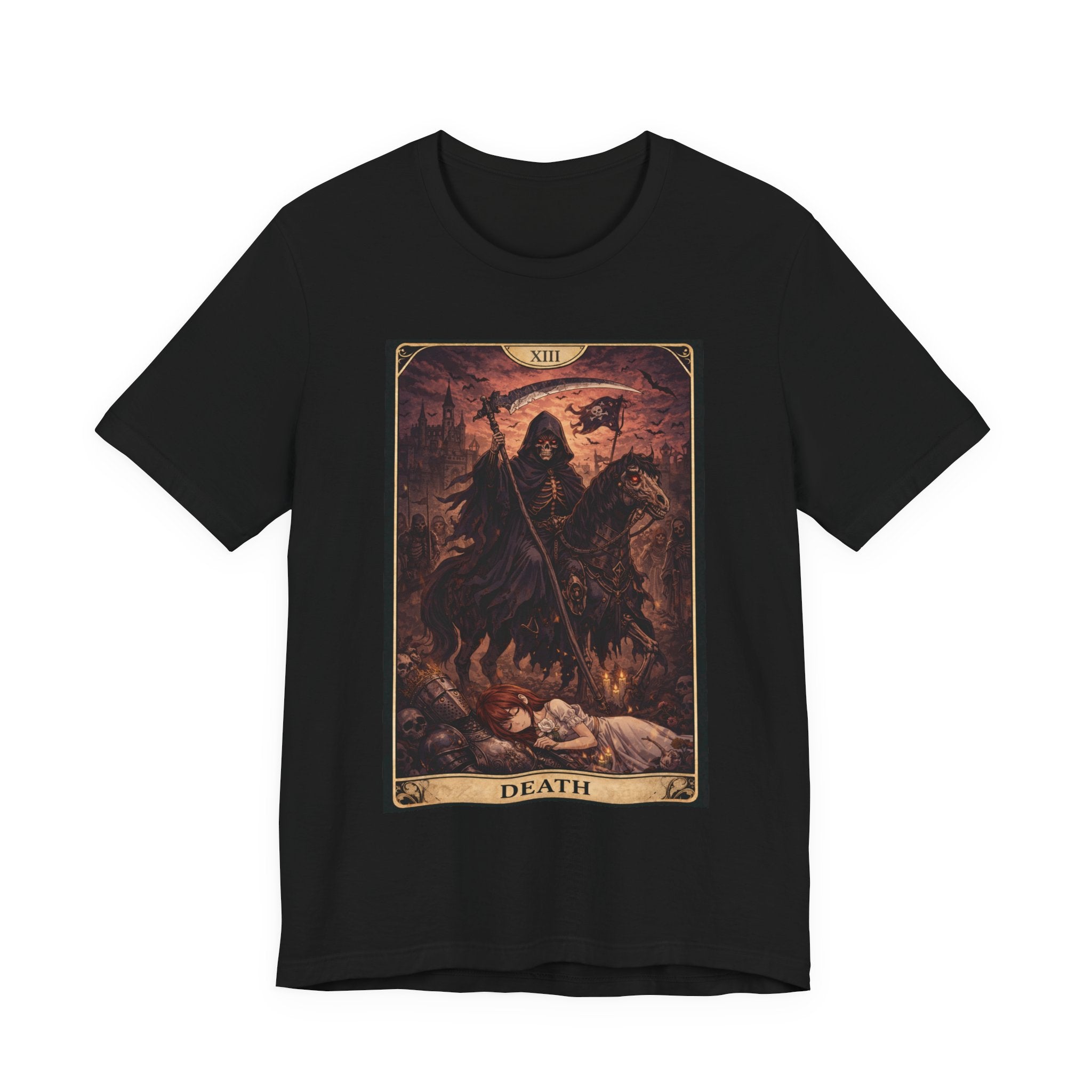 Death — Anime  tarot cards T-Shirt