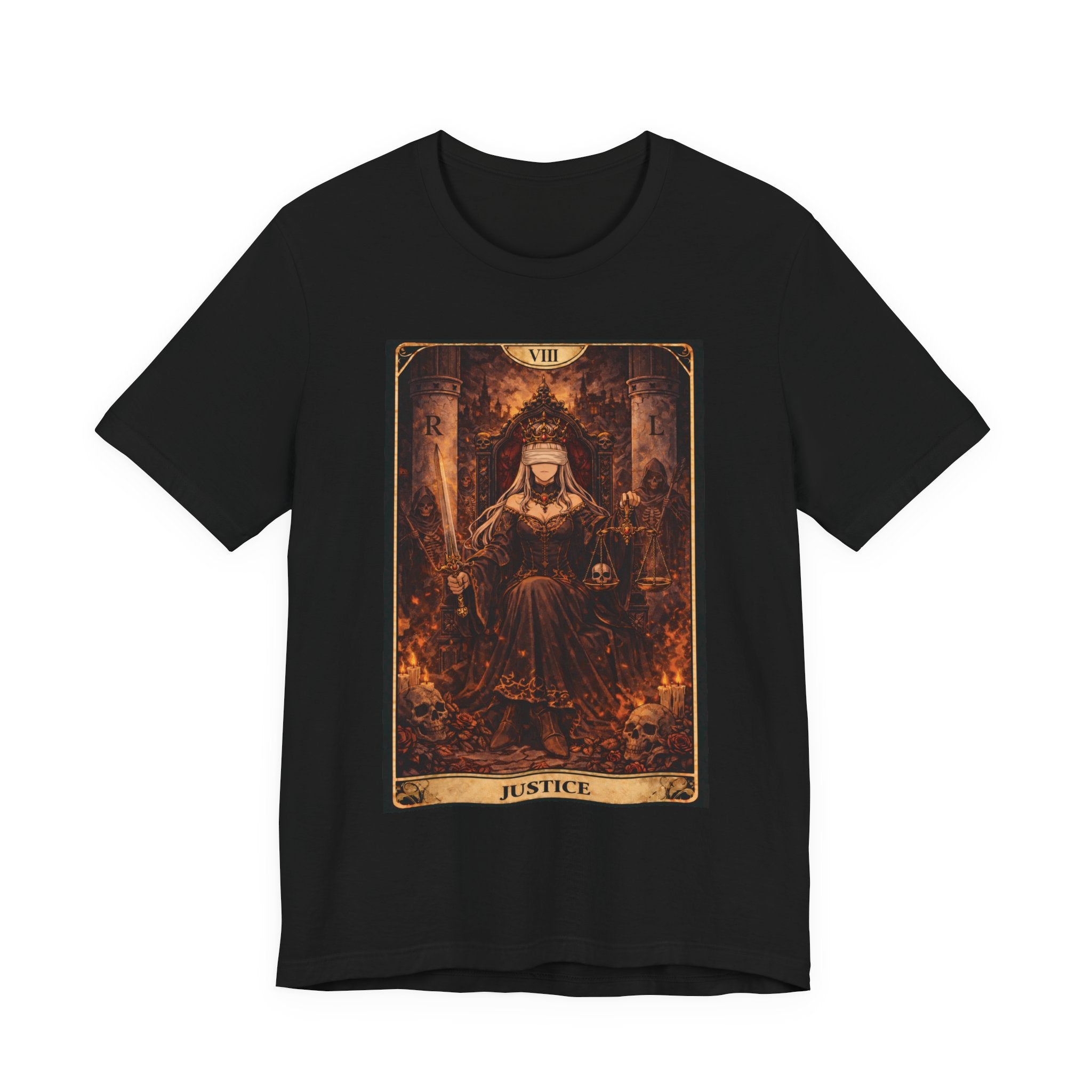 Justice — Anime  tarot cards T-Shirt