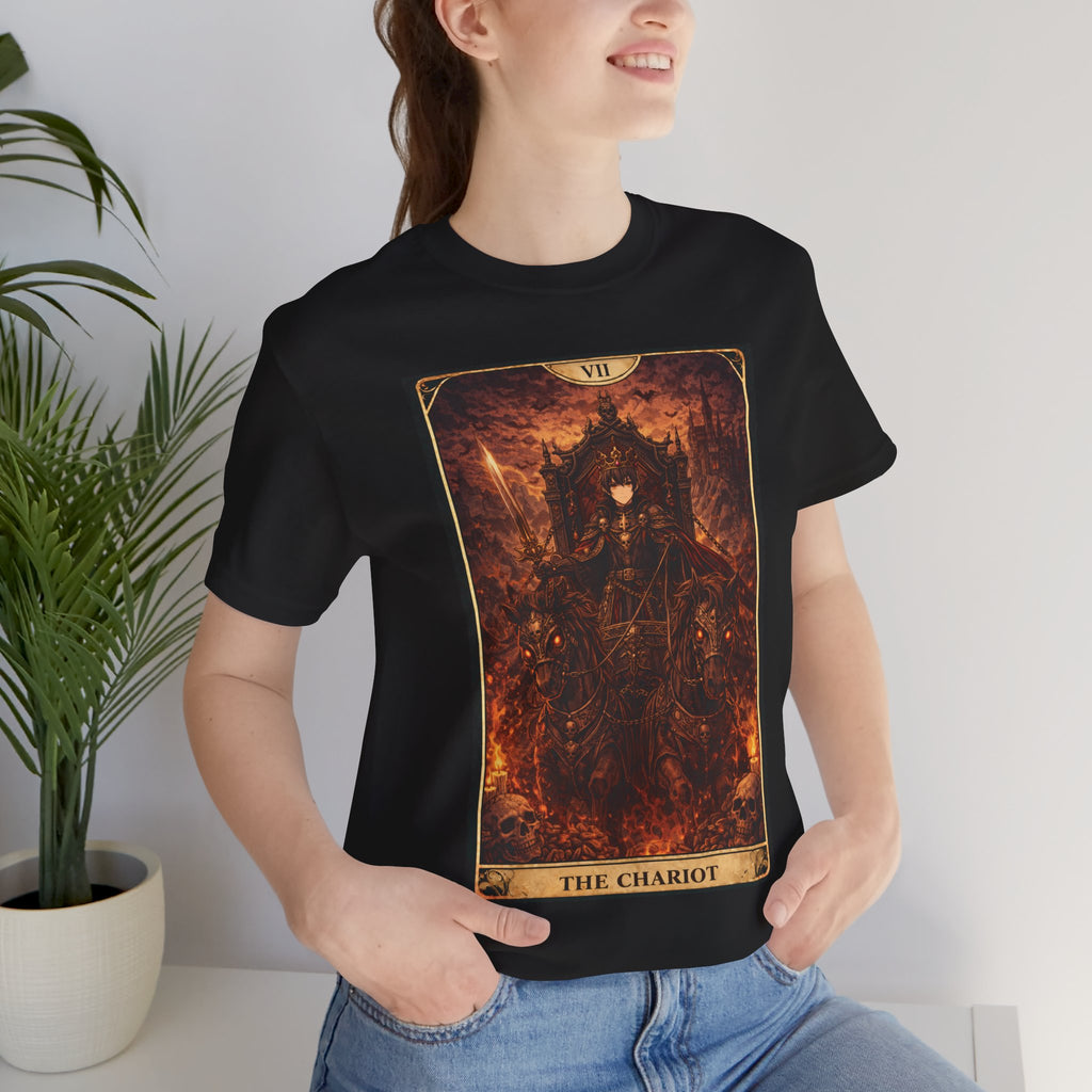 The Chariot — Anime  tarot cards T-Shirt
