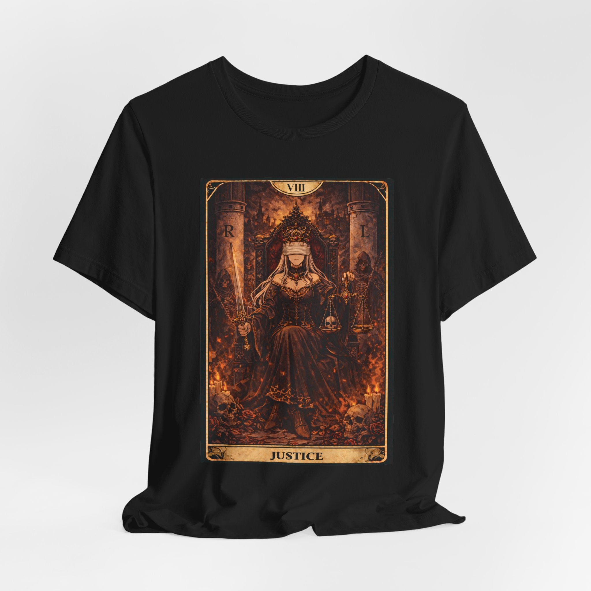 Justice — Anime  tarot cards T-Shirt