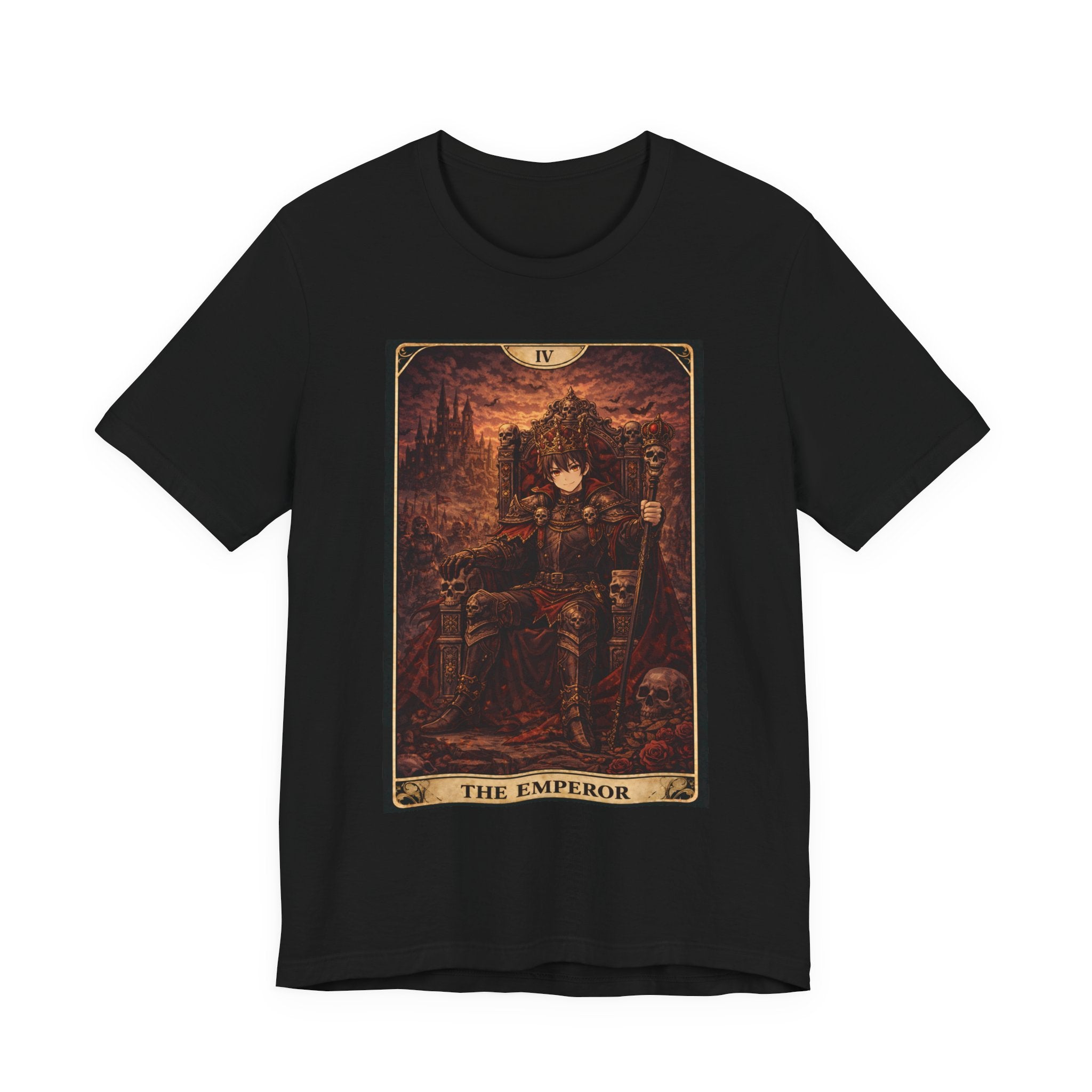 The Emperor— Anime  tarot cards T-Shirt