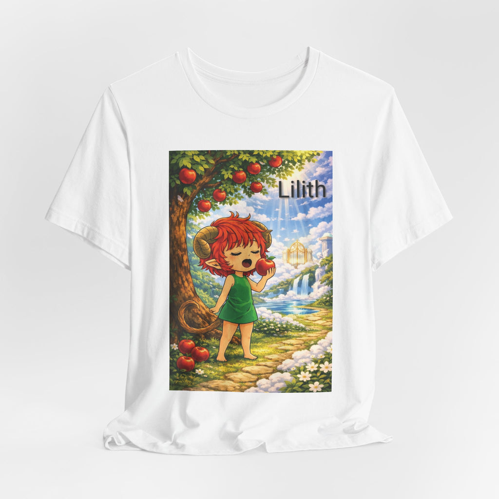 Anime Angel & Friend Graphic Tee — Cute Fantasy Illustration T-Shirt