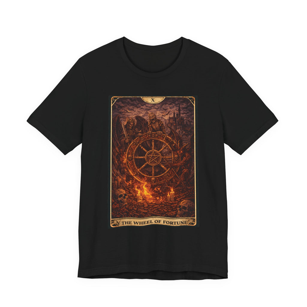 The Wheel of Fortune — Anime  tarot cards T-Shirt