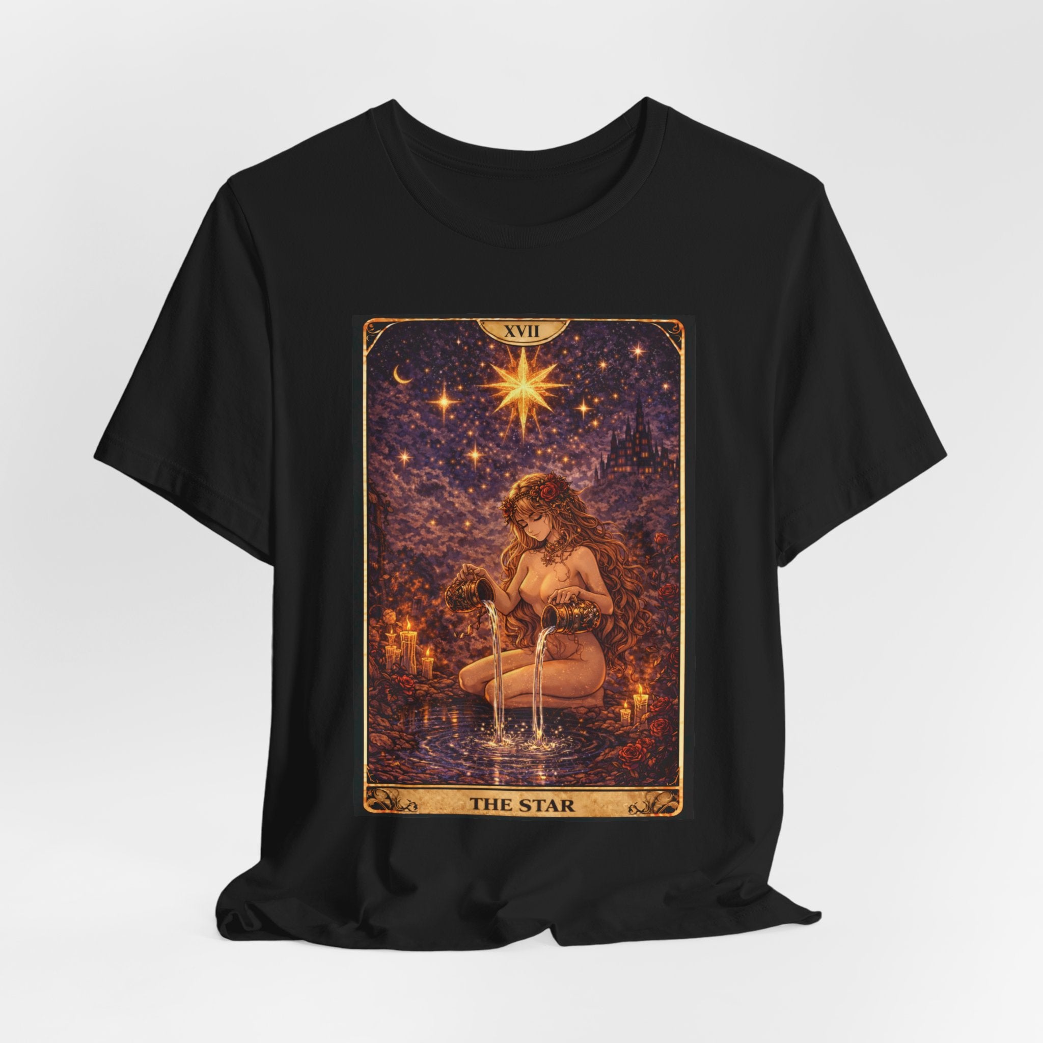 The star — Anime  tarot cards T-Shirt