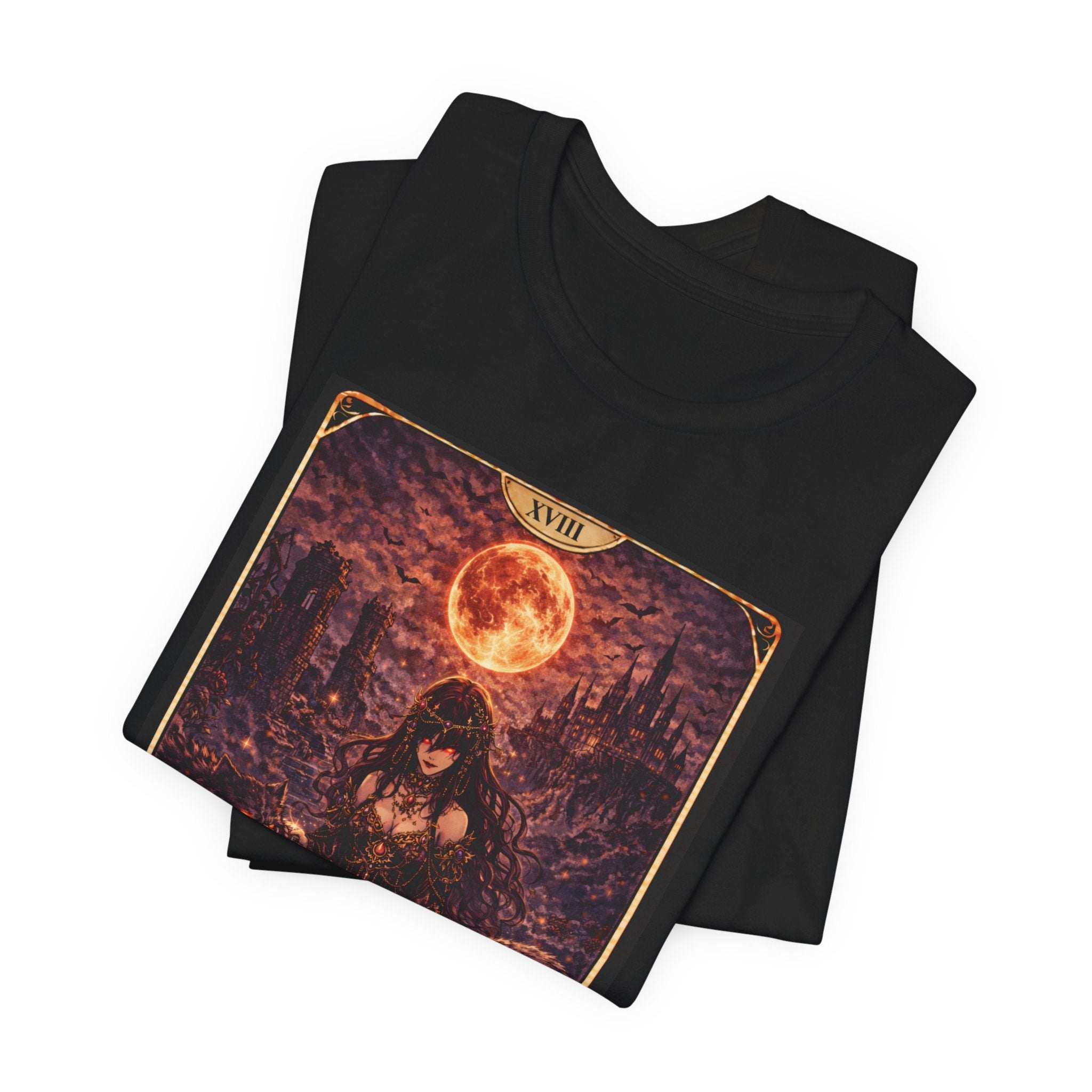 The Moon — Anime  tarot cards T-Shirt